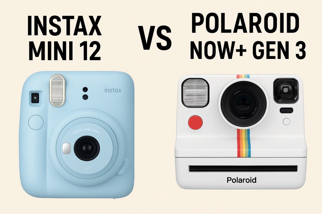 Fujifilm Instax Mini 12 vs Polaroid Now+ Gen 3 - Which one should you choose?